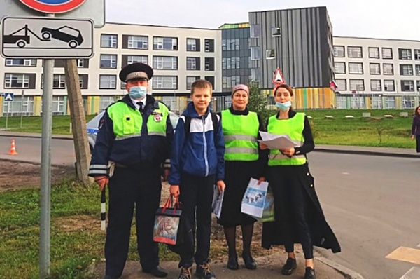 Акция «Родительский патруль» прошла для школьников Сосенского